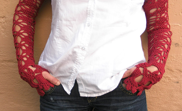 I love my fingerless gloves
