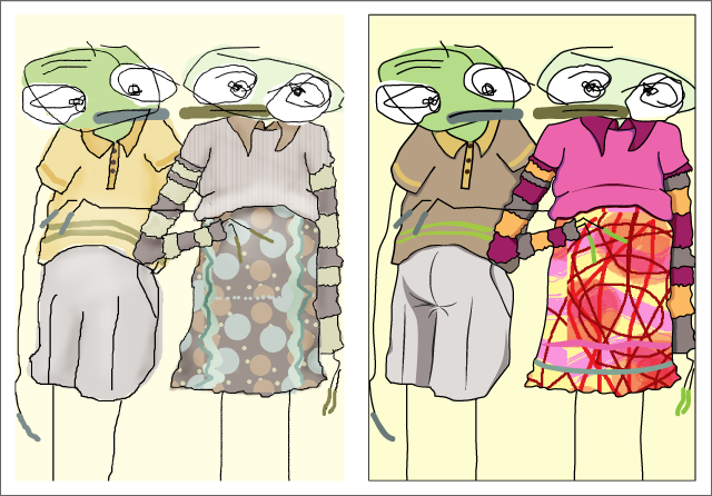 Rework from Photoshop sketch to Illustrator